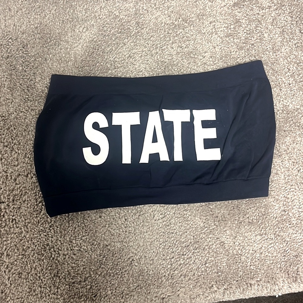 Penn State Navy bandeau top